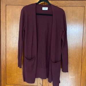 Old Navy Open Front Long Line Cardigan